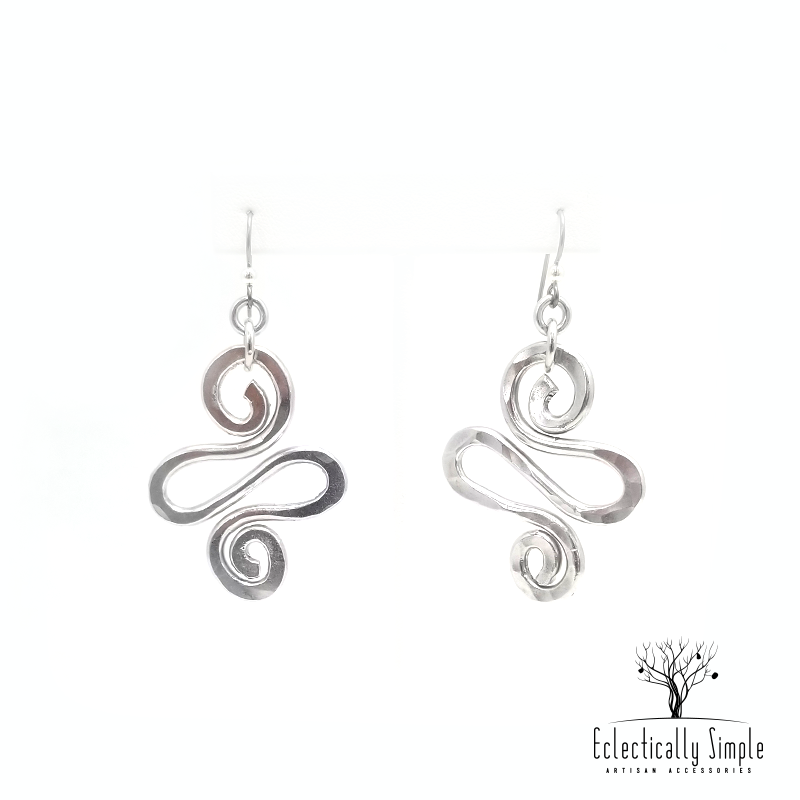 Aluminum Spiral Earrings Series 01